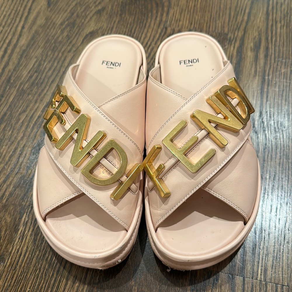 Authentic Fendi sandals size 38